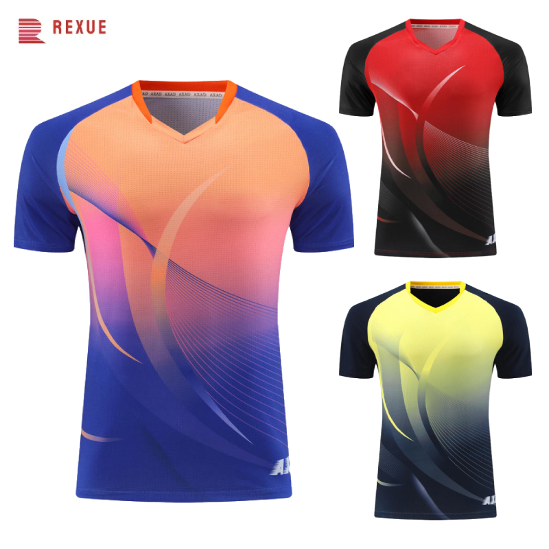 Badminton Jersey - Tafeltenniskleding Tafeltennisuniform Heren Dames Badmintonpak Top
