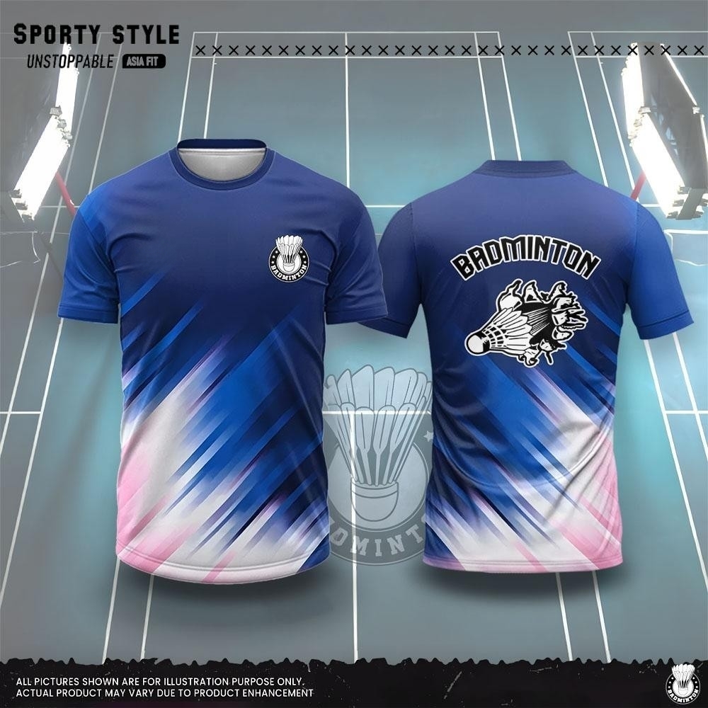 Badminton Aesthetic - Herenkleding Mode 3D Afdrukken Badminton T-shirt