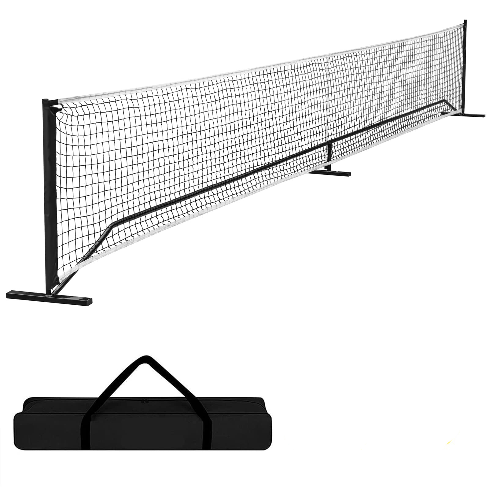 Badminton Ina - Draagbaar badmintonnet en pickleballnet van 6,7*0,9