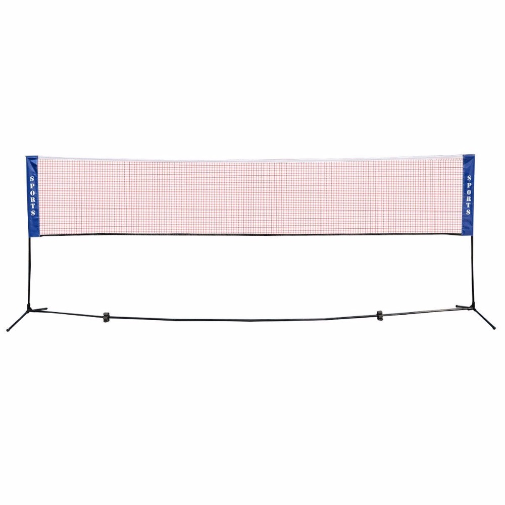 Badminton Ina - Buitenbadmintonnetset, tennisdoelnet, opvouwbaar tennisnet, promotie verkoop