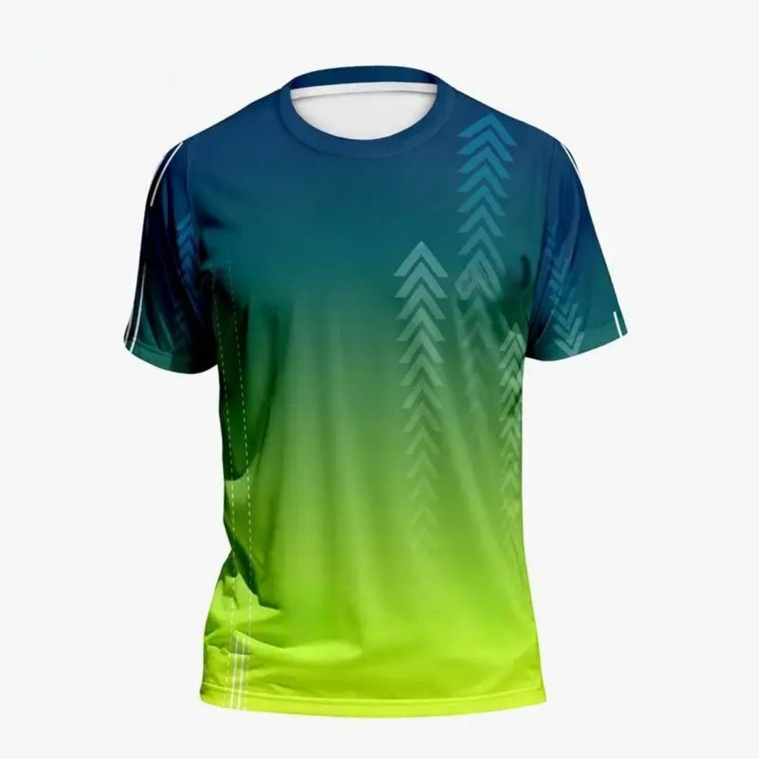 Badminton Aesthetic - Hot selling heren zomer badmintontraining gradiëntprint