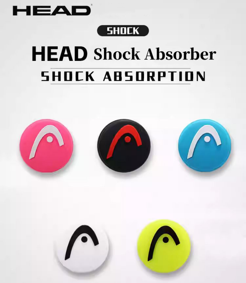 Racket Vibration Dampener - 10/2 Stuks HOOFD Tennisracket Trillingsdempers Siliconen