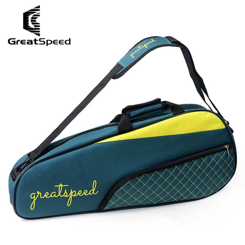 Badminton World - Greatspeed 3-6 stuks tennisbadmintonraquet sporttas één