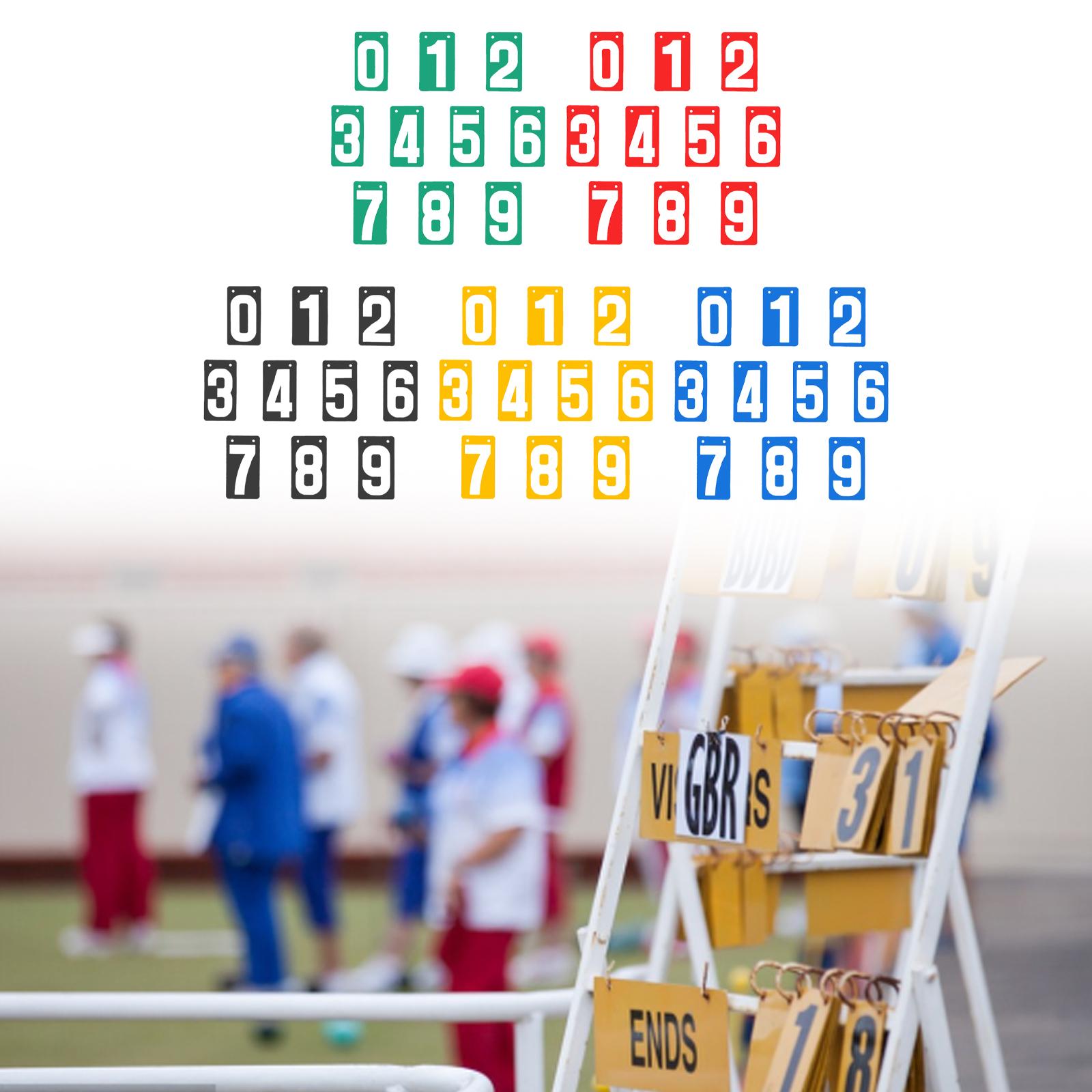 Score Keeper-nummers 0-9 Score - Badminton Video recensie en prijs