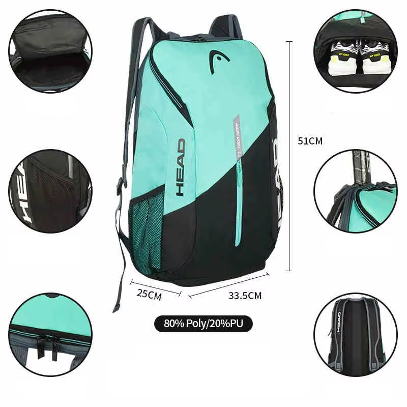 HEAD Tennisrugzak Tour Team Ou - Backpack Racket Bag recensie en prijs