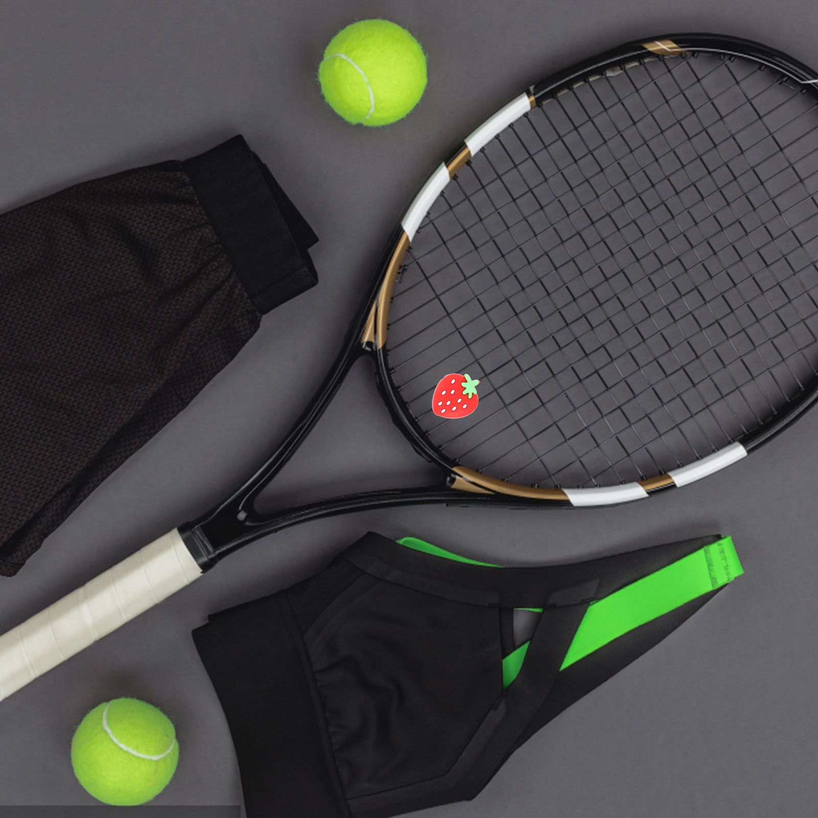 6 stuks tennisdempers van sili - Racket Vibration Dampener recensie en prijs