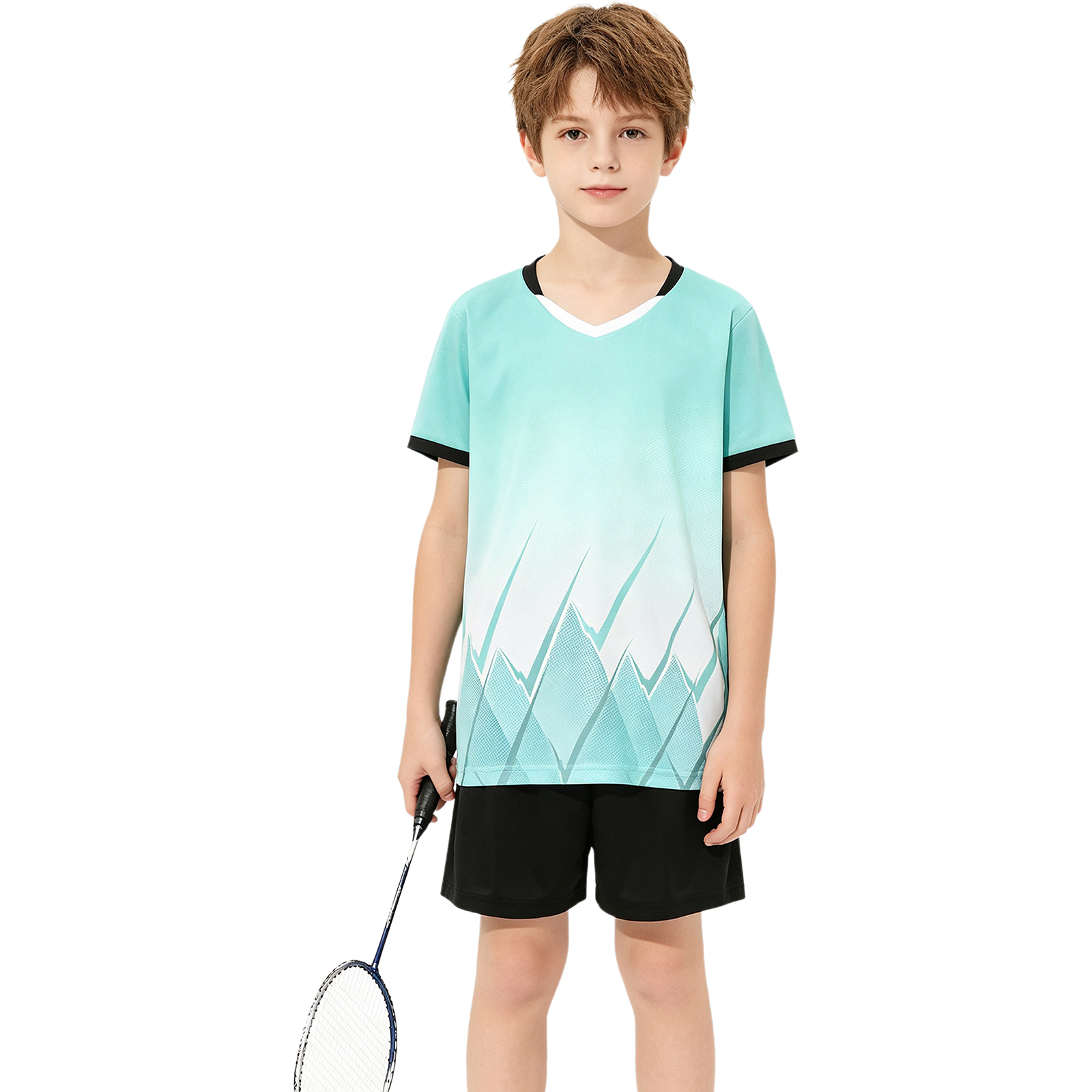 Unisex kinder snel drogende ba - Badminton Jersey recensie en prijs