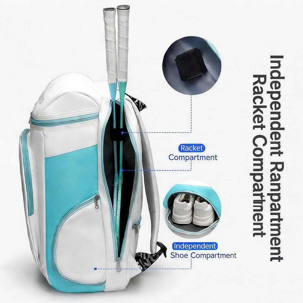 Waterdichte tennistas rugzak m - Backpack Racket Bag recensie en prijs