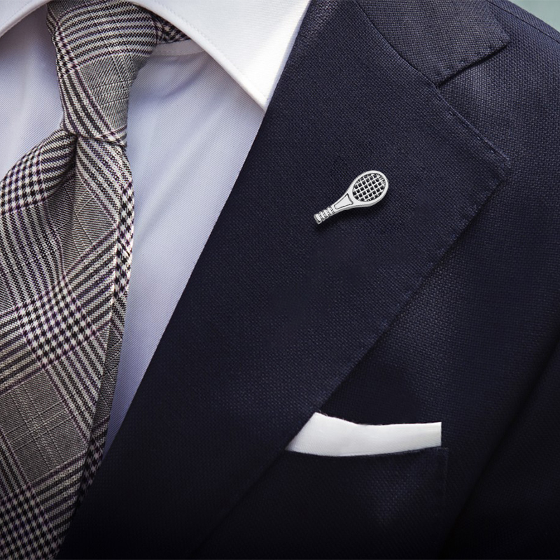 Kflk Mode Tennis Racket Broche - Badminton Icon recensie en prijs