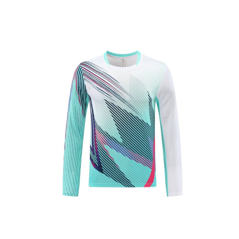 Lange Mouw Badminton Shirt Uni - Badminton Jersey recensie en prijs