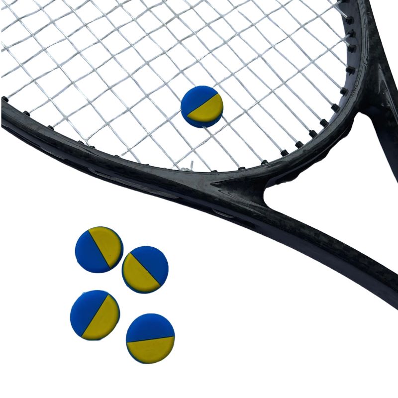 4 stks/partij Oekraïne Vlag Te - Racket Vibration Dampener recensie en prijs